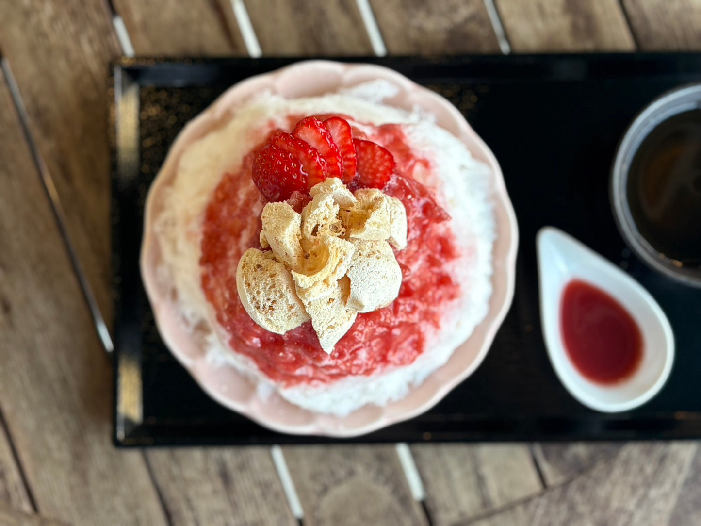 いちごみるく氷