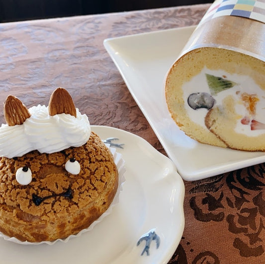 節分ロールとオニちゃんシュー