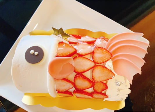 5月5日こいのぼりケーキ出来ました！