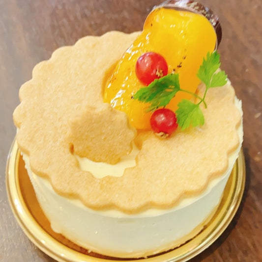 初夏の新作②アプリコットムースケーキ！